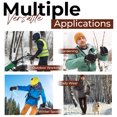thumbnail image 6 of HANDLANDY Winter Insulated Work Gloves, 3M Thinsulate Thermal Water-Resistant Gloves for Men Women Touch Screen, Warm Ski Snowboard Cold Weather Gloves, 6 of 7