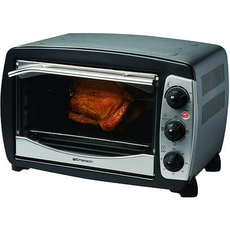 Emerson 0.8 cu. ft. Toaster Oven with Rotisserie System - Walmart.com