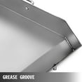thumbnail image 5 of VEVOR Stainless Steel Griddle,36" x 22" Universal Flat Top Rectangular Plate, BBQ Charcoal/Gas Non-Stick Grill with 2 Handles and Grease Groove Grills for Camping, Tailgating and Parties, 5 of 8