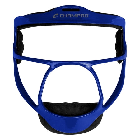 Champro Sports Pro-Elite Grill Facemask; Royal; Adult