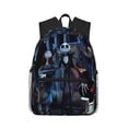 thumbnail image 1 of Goofa The Nightmare Before Christmas Pattern Casual Backpack – School Backpack Lightweight & Ergonomic Design, Water-Resistant, Spacious & Comfortable, Travel, 1 of 6