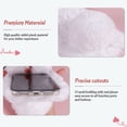 thumbnail image 3 of MasteelfCA Plush Bunny Ear Phone Case Cartoon Furry Phone Cover Compatible for iPhone 13, 3 of 7