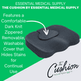 thumbnail image 6 of Essential Medical Supply The Cushion - The Only Cushion You Need is a Comfort Cushion, Donut Cuhion and Coccyx Cushion in 1, 6 of 7