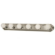 Nuvo Lighting Nuvo 6-light Modern Wall Vanity Chrome