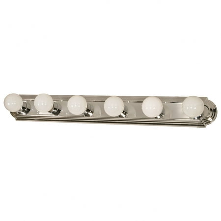 Nuvo Lighting Nuvo 6-light Modern Wall Vanity Chrome