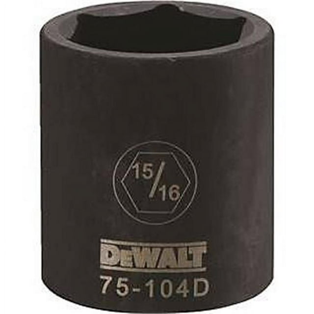 Stanley Tools 7516719 DWMT75104OSP Impact 0.5 Drive 6 Point Socket, 0.937