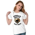 thumbnail image 3 of Spread Unity Not Hate Social Justice Men's Graphic T Shirt Tees Brisco Brands S, 3 of 4