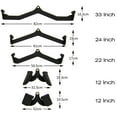 thumbnail image 6 of BalanceFrom Multi-Grip Lat Pulldown Attachments, 5 Pack - Universal Fit for All Cable Pulley Machines, 6 of 10