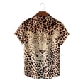 thumbnail image 4 of Camisa hawaiana con estampado 3D de piel de serpiente y leopardo para hombre, camisas casuales holgadas de verano para la calle, blusa Aloha de manga corta a la moda para verano, 4 of 5