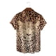 thumbnail image 4 of Camisa hawaiana con estampado 3D de piel de serpiente y leopardo para hombre, camisas casuales holgadas de verano para la calle, blusa Aloha de manga corta a la moda para verano, 4 of 5
