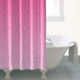 thumbnail image 4 of Pink Gradient Leopard Print Shower Curtain 36"x72" ,Bathroom Decorative Shower Curtains Set with 12 Hooks,Modern Waterproof Washable Shower Curtain, 4 of 6