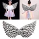 thumbnail image 4 of Alas de ángel para niños, accesorios de disfraz, disfraz de ángel para niños, alas de disfraz Plata, 4 of 7