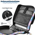 thumbnail image 4 of FORMRS Zipper Binder with Shoulder Strap 2-inch Ring 500 Sheet Capacity File Bag, Playful Daisy, 4 of 5
