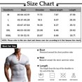 thumbnail image 3 of European And American Sports Slim Fit Muscle Men's Short Sleeve T-shirt M, 3 of 5