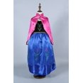 thumbnail image 2 of Vestido de niña de manga larga, falda de princesa y capa, conjunto de dos piezas de falda infantil, estilo princesa, 2 of 6