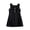19-Black, variant on jiaxiM Girl's School Uniform Jumper Sleeveless Buttons Up Tank Dress Scoop Neck Pleated Hem Clothes 3-13 Years