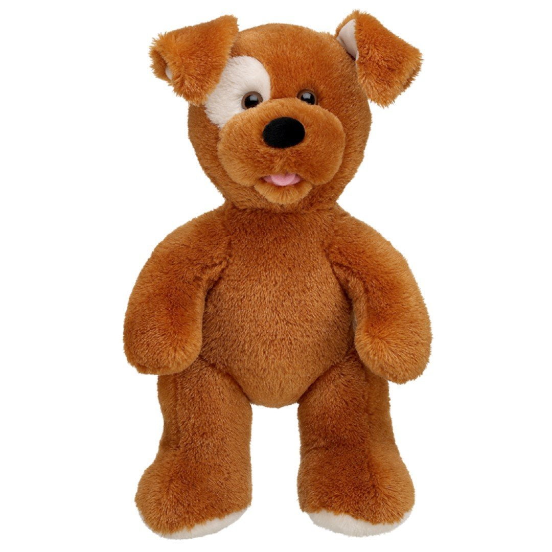 BABW Build a Bear Workshop Brown Sugar Pup Dog 12" Plush Stuffed Animal Toy 