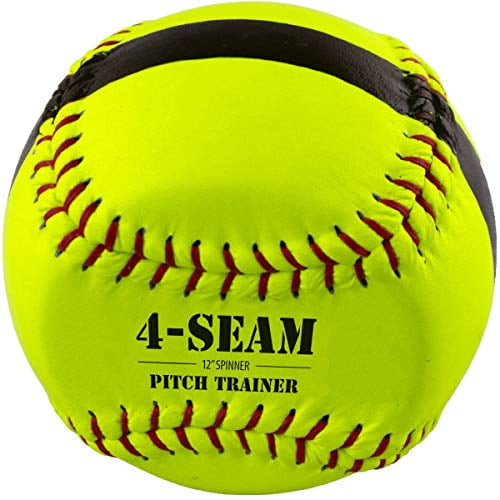 4Seam Flat Softballs Spinner Trainers, Genuine Leather