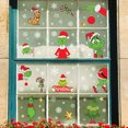 thumbnail image 4 of Adornos de Grinch 2024 Pegatinas navideñas, Pegatinas de pared para ventanas, Pegatinas electrostáticas, Pegatinas para vidrios de ventanas, Adornos iluminados para ventanas de Greench, 4 of 7
