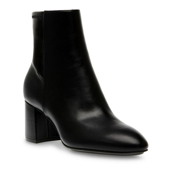 Anne Klein Womens Clara Block Heel Dress Booties Black 10M