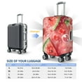 thumbnail image 5 of Bingfone Refreshing Watermelon Slices Luggage Cover Washable Suitcase Cover Protector Anti-scratch Suitcase cover Fits 18-32 Inch Luggage (No luggage included), 5 of 8