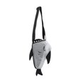 thumbnail image 4 of Bolsa de playa de malla de verano para niños con correas ajustables de 25 x 18 x 15 cm para acampar, bolsa de almacenamiento ligera y multiusos para Negro, 4 of 8