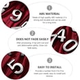 thumbnail image 4 of MasteelfCA 20pcs Three-dimensional Digital Number Imitation Metal House Number for Door, 4 of 8