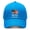 Bright-blue, variant on United States 250th Anniversary Patriotic Army-green Baseball Cap with Printed Graphic Design and Adjustable Fit for Casual Daily Wear and Holiday Celebrations