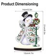 thumbnail image 3 of Diamond Painting Desktop Decoration, Lighthouse Snowman 5D DIY Special Diamond Art Decoration Kit for Adults, Office Desktop or Christmas Holiday Gift, 3 of 6