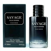 Secret Plus Savage Pour Homme by Fragrance Couture ,EDT for Men, 3.4 oz, 100 ml
