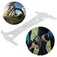 thumbnail image 4 of 6 In 1 Chain Checker, Wear Resistance 12.6cm Length Bicycle Chain Checker Polished   For Bike, 4 of 8