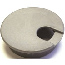 Jandorf 61618 Desk Grommet, Plastic, Metallic Silver/Gray