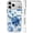 Blue Sailing Sea, variant on for iPhone 17 Air Case [Compatible with Magsafe],Girls Women Clear Magnetic Case Silicone Shockproof Protective Cover with Pattern White Abstract Flower