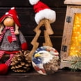 thumbnail image 6 of Bald Eagle With American Flag Background - Christmas Ornament Xmas Keepsake Ceramic Ornaments Holiday Decorations for Tree Christmas Gift Ideas 2.95in, 6 of 6