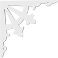 thumbnail image 3 of 5/8"W X 12"D X 12"H Riley Architectural Grade PVC Bracket, 3 of 11