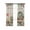 Light Beige, variant on Eucalyptus Trucks Blackout Curtains for Bedroom, Spring Farmhouse Floral Sage Green Plaid Thermal Insulated Kitchen Drapes with Grommets, Light Blocking Window Treatment, 2 Panels 42" x 63"