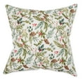 thumbnail image 2 of Assorted Holiday Holly Print And Stripe Pillow Cover 18X18 (Set Of 4), 2 of 3