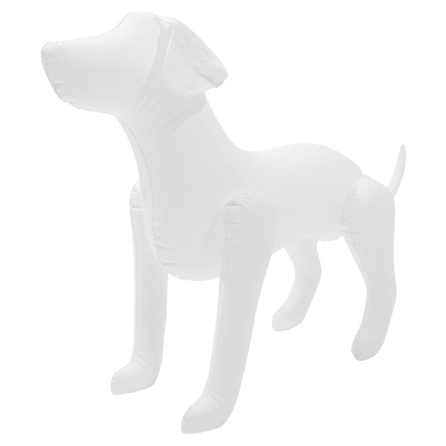Miangastore Dog Mannequin Standing Model Inflatable Dog Display Stand for Dog Clothing Pet Shop
