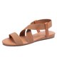 thumbnail image 1 of Sandalias de mujer de verano Calzado casual Sandalias casuales de mujer de color sólido Wmkox8yii nm5125, 1 of 3