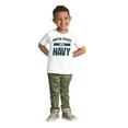 thumbnail image 3 of United States Navy Military Logo Toddler Boy Girl T Shirt Infant Toddler Brisco Brands 12M, 3 of 6
