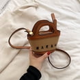 thumbnail image 1 of Bolso de moda para padres e hijos, bolso de lona con forma de cesta para verduras, bolso elegante para niñas, mini accesorios, bolso de moda, 1 of 6