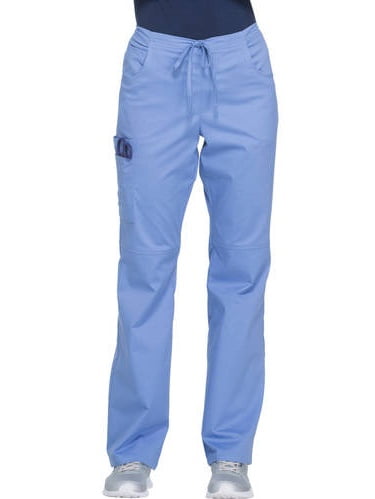 scrubstar petite drawstring cargo pant