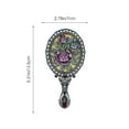 thumbnail image 2 of NICEXMAS Dormitory Mirror Mini Makeup Mirror Zinc Alloy Travel 1 Set, 2 of 5