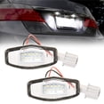 thumbnail image 4 of 2X 18 LED License Plate Light For Honda Civic Accord Odyssey Pilot Acura TL RL TSX MDX ILX RDX 6000K Xenon White OE Error Free Can-bus, 4 of 7