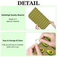 thumbnail image 5 of Avocado Coffee Mat – Ultra Absorbent Microfiber Spill Mat with Cute Kawaii Green Avocado Pattern, Fresh Fruit Print, Fast Drying Dish Drying Pad for Avocado Lovers and Healthy Kitchen Decor, 5 of 5