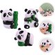 thumbnail image 2 of KAKOWELY 3 juguetes sensoriales portátiles con forma de panda para apretar y aliviar el estrés., 2 of 5