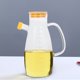thumbnail image 5 of ColoMX Dispensador de aceite de vidrio, botella dispensadora de vinagre a prueba de fugas con mango, botella de aceite a escala, 5 of 7