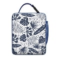 thumbnail image 5 of Hawaiian Hibiscus Insulated Lunch Tote – Tropical Jungle Leaves and Exotic Flowers Pattern, Spacious Waterproof Thermal Cooler Bag Perfect for Summer Beach & Picnic, 5 of 5