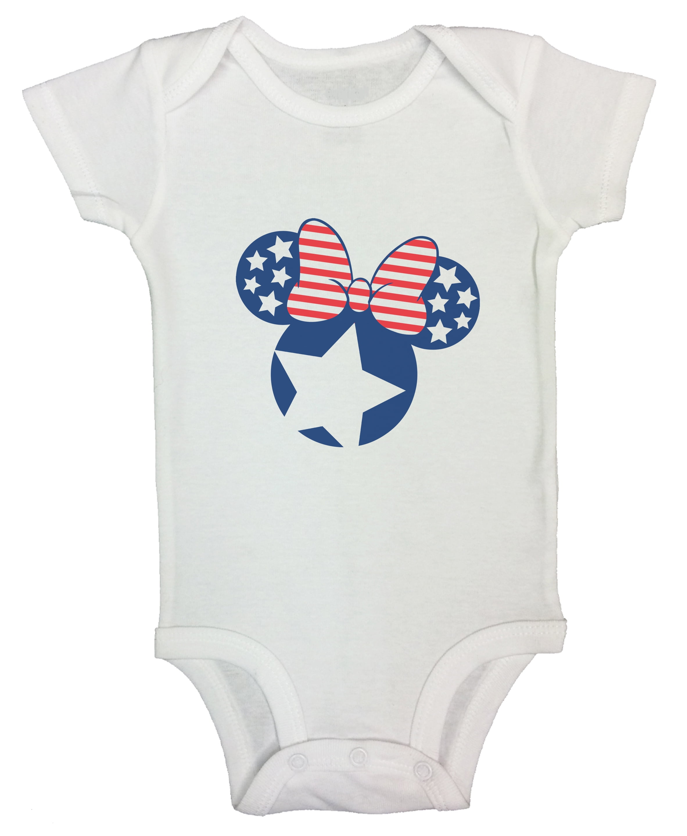 red white and blue onesie