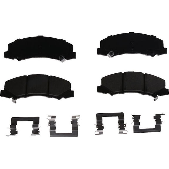 Front Brake Pads - Set of 4 - Compatible with 2006 - 2013 Chevy Impala 2007 2008 2009 2010 2011 2012